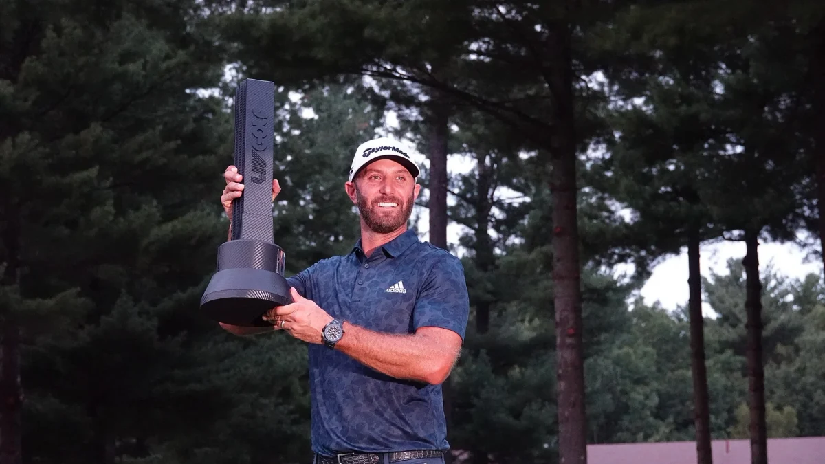 Dustin Johnson under LIV Golf i Boston