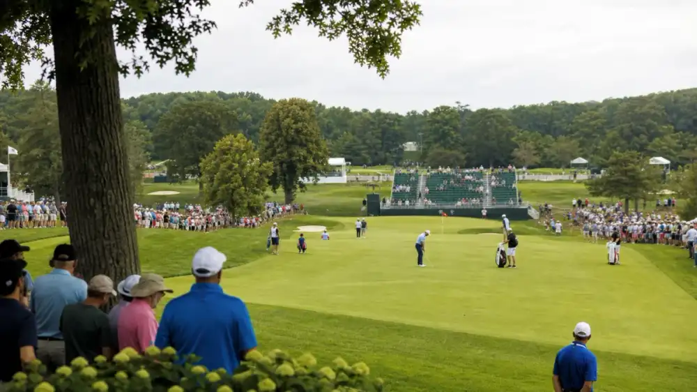 Golfbana under Amgen Irish Open